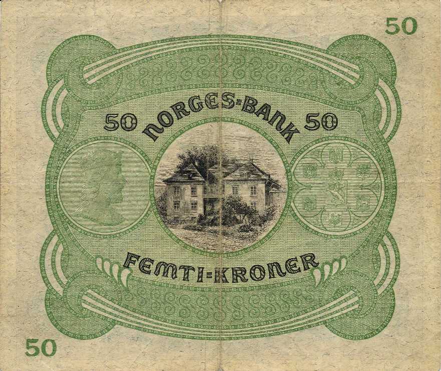 500 Kroner NORWAY 1996 P.44c b92_2051 Banknotes
